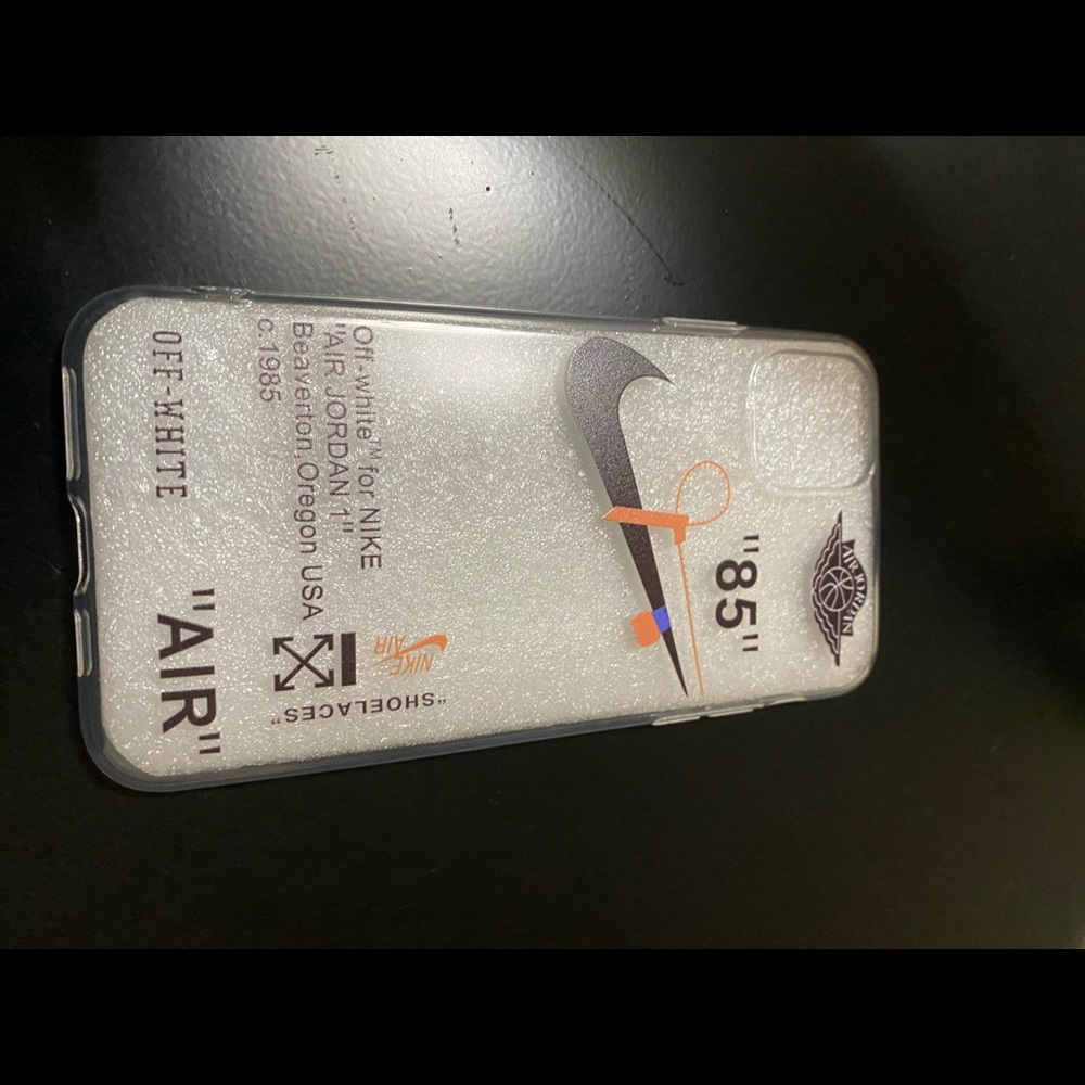 Off white iPhone 11 Pro case WHITE